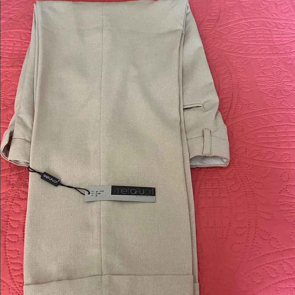 Mens blazer and pants by Metofuori New York